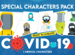 Special and Medical Characters for After Effects
