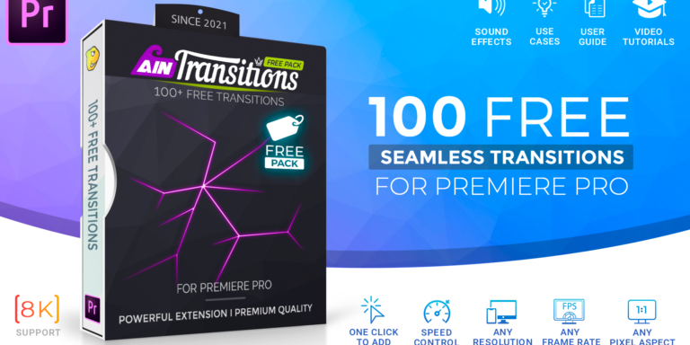 100+ Free Transitions for Adobe Premiere Pro